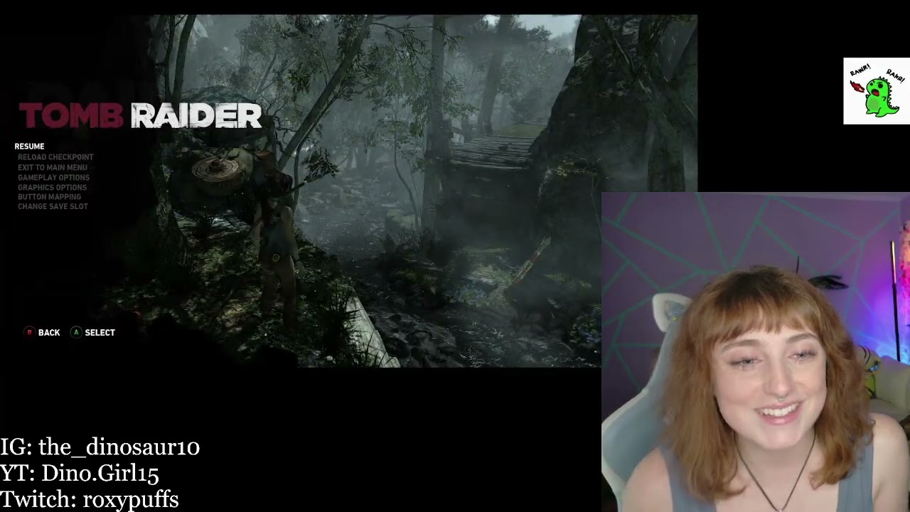 Tomb Raider Gameplay with DinoGirl