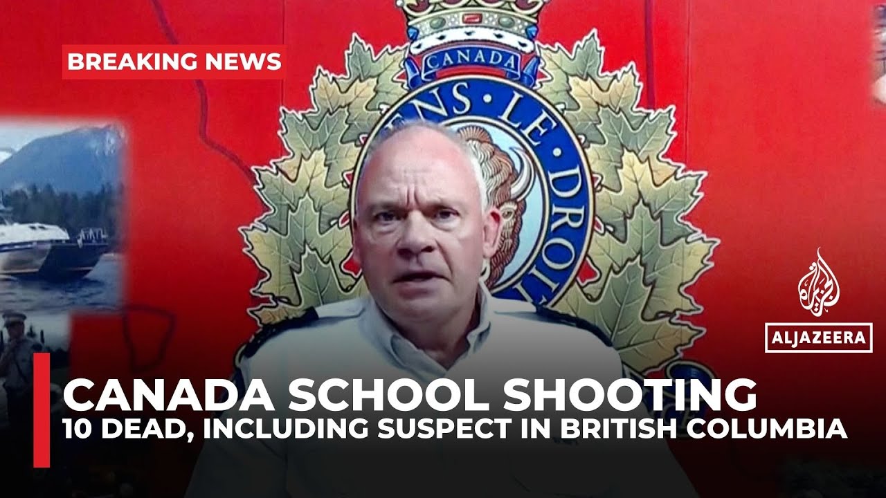 Canadian police say 10 dead in British Columbia school shooting