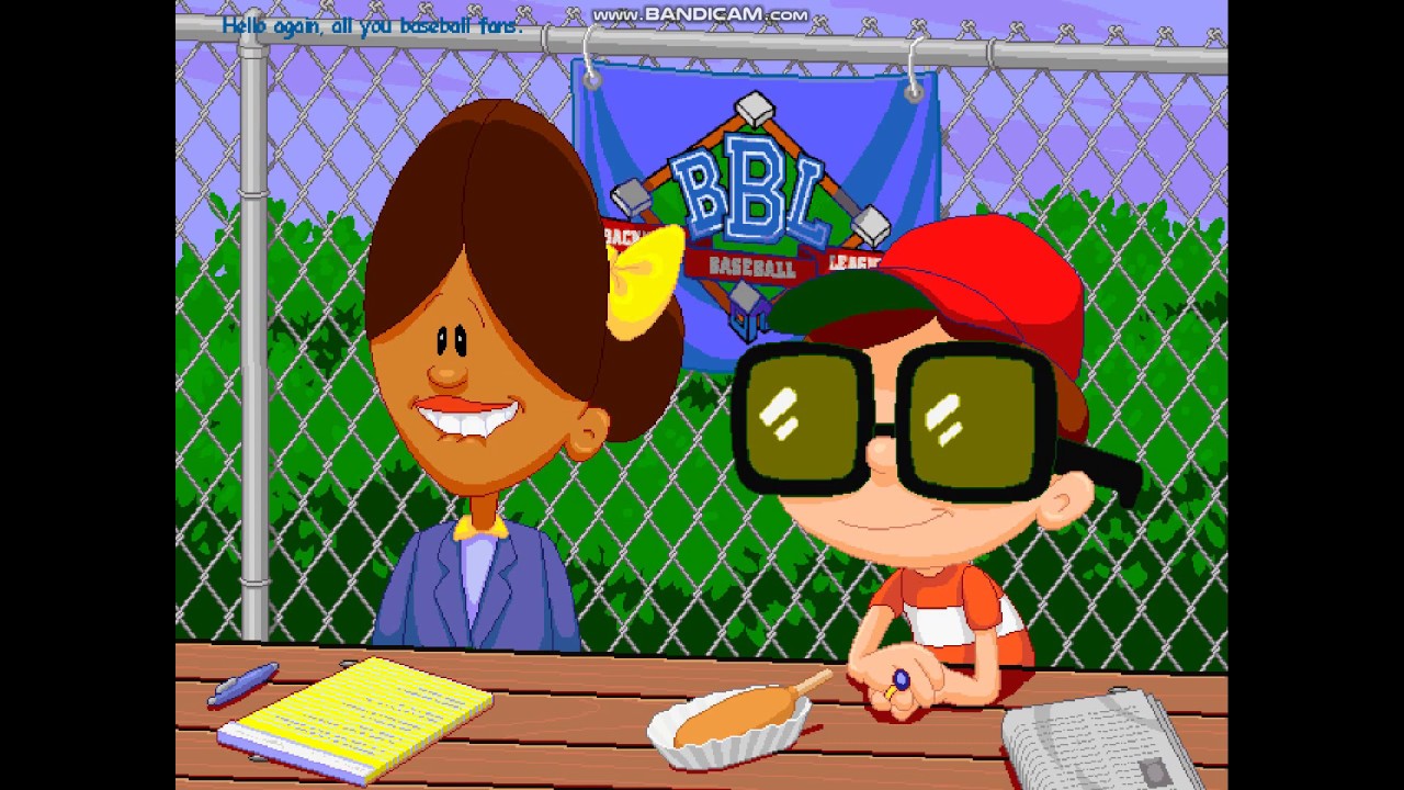Backyard Baseball 1997 Gameplay part 1