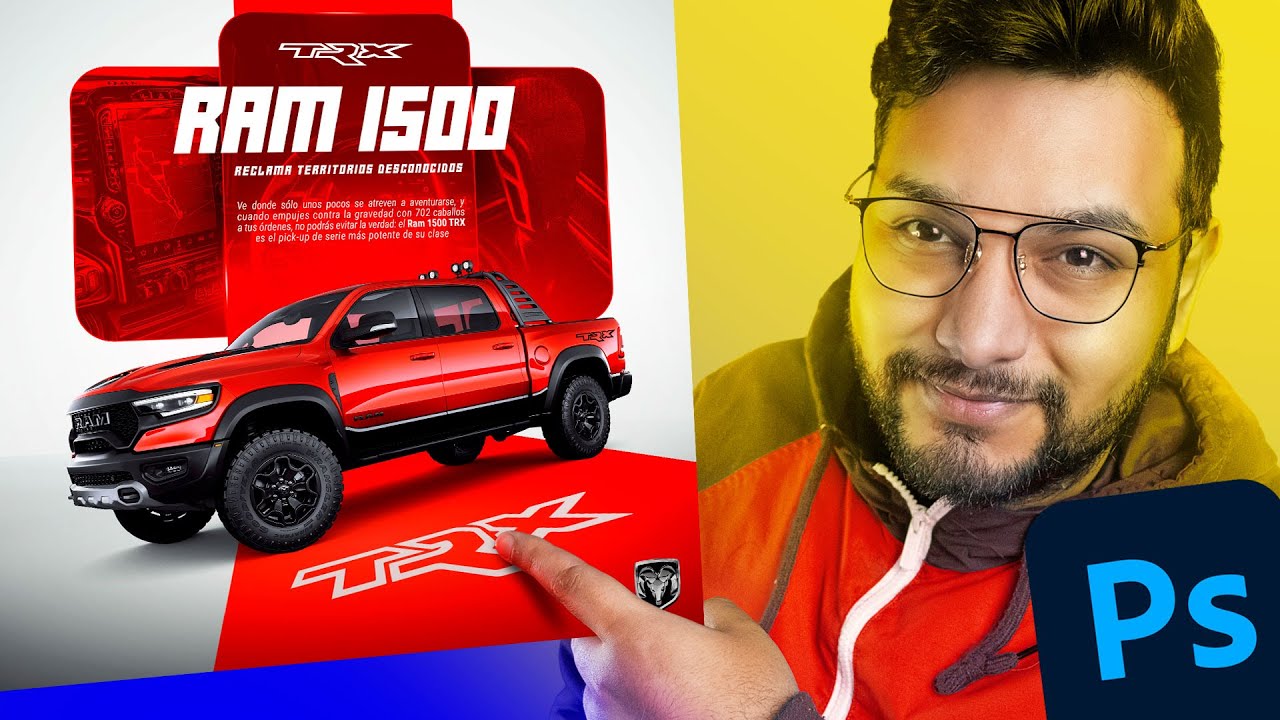 ¡Haz este diseño increíble en Photoshop hoy! + Descarga de recursos