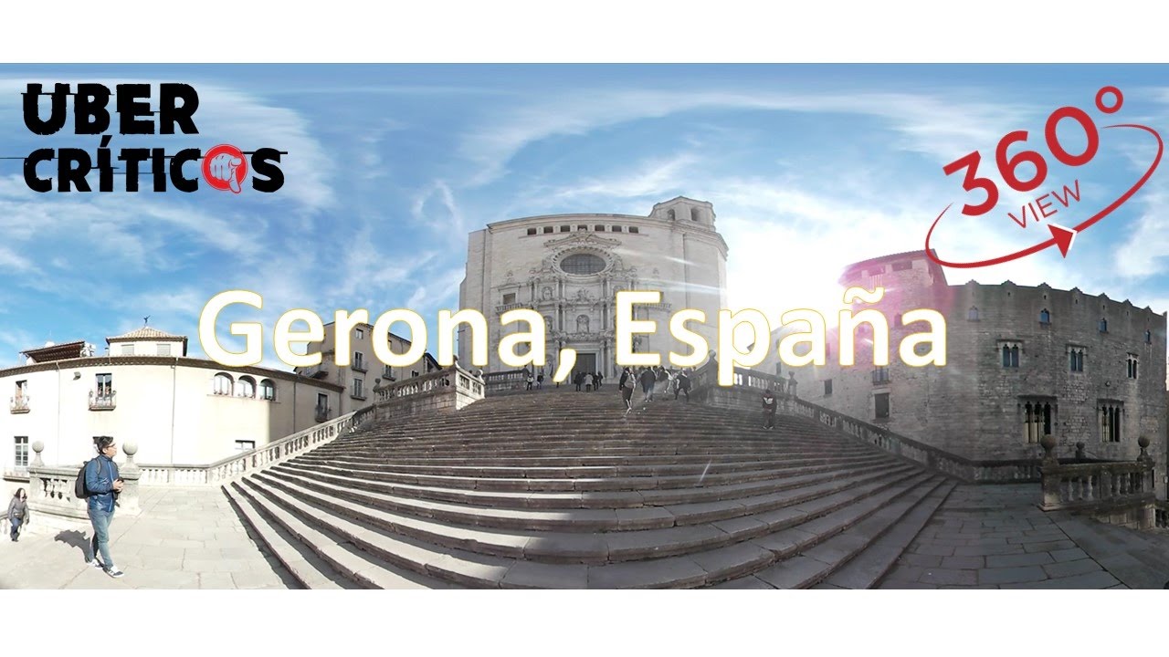 Gerona, Espa&ntilde;a en Video 360 4K