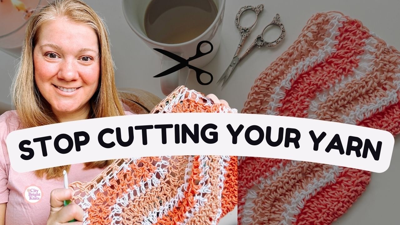 How to Carry Yarn for Color Changes | Crochet Garment Tips