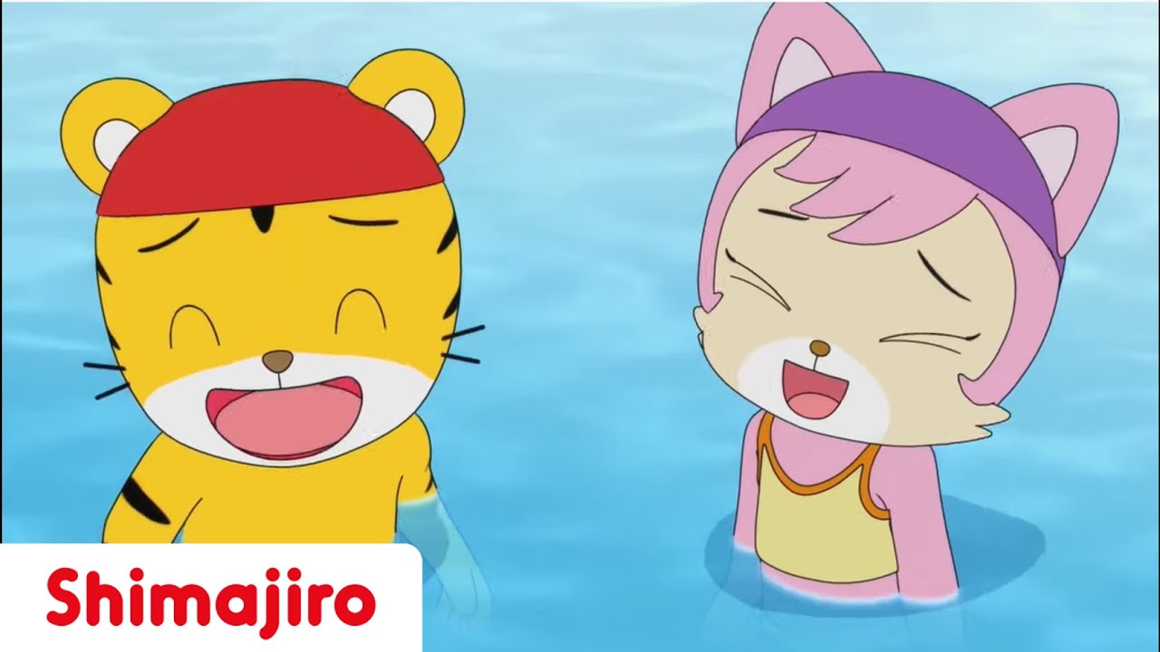 Overcomes Fear Of The Swimming Pool! | Kindergarten | Kids videos for kids | Shimajiro