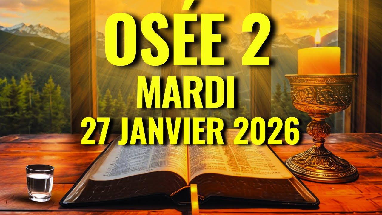 PRIÈRE DU MATIN – Mardi 20 Janvier – Osée 2 Pour la Victoire, les Portes Ouvertes et Protection
