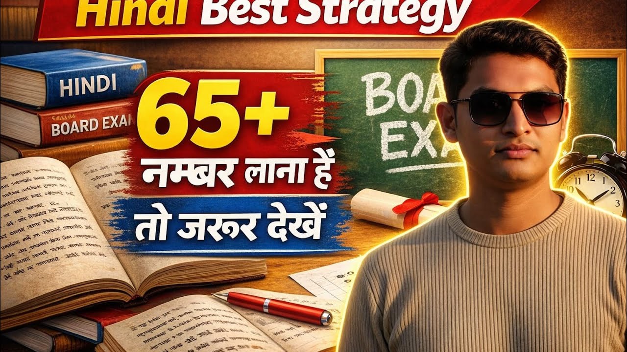 #हिंदी की परीक्षा में कैसे लिखे आज इस वीडियो में देखे#