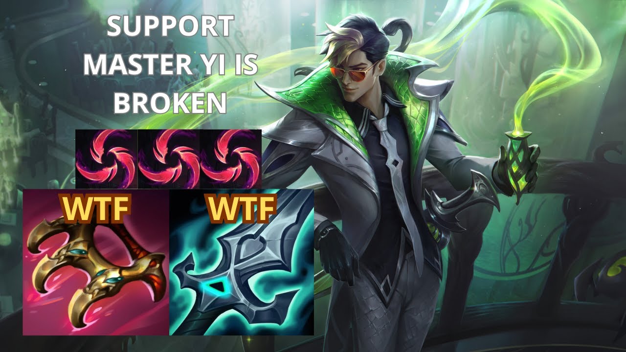 SUPPORT MASTER YI IS BROKEN