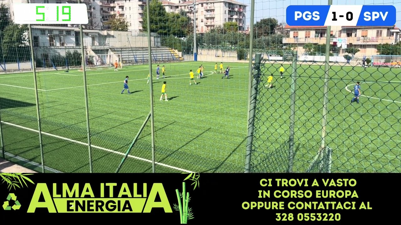 Derby tutto vastese! La PGS Vigor Don Bosco batte la San Paolo Vasto 5-0 - Giovanissimi Provinciali