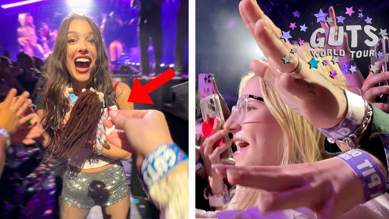 Olivia Rodrigo Guts Tour Vlog! 💜 GRWM & Front Row Concert Reactions!