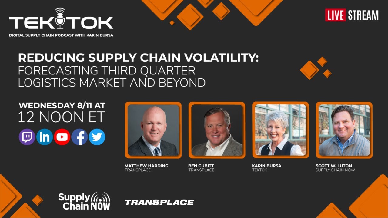 Reducing Supply Chain Volatility: Forecasting Third Quarter Logistics Market and Beyond