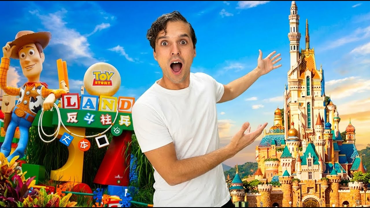 ASI ES EL PARQUE DE HONG KONG DISNEY !! (TOUR COMPLETO) / Memo Aponte