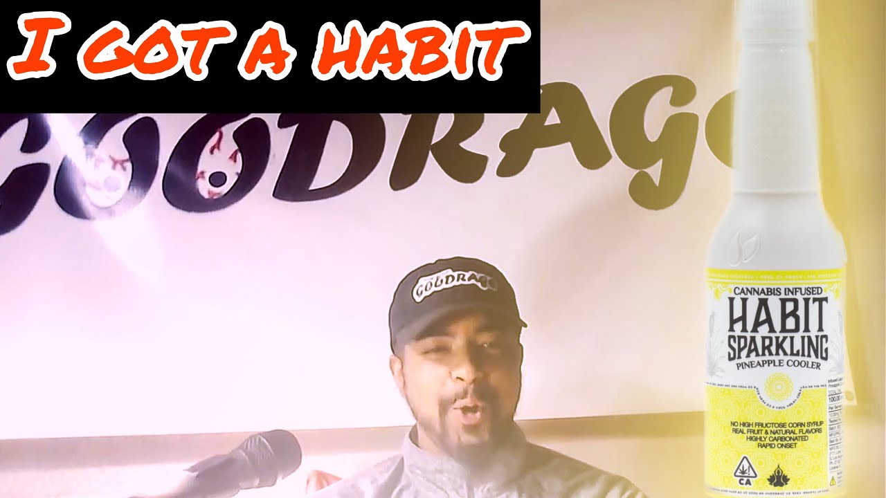 Medicated drink review: HABIT Sparkling Pineapple Cooler | GoodRage reviews