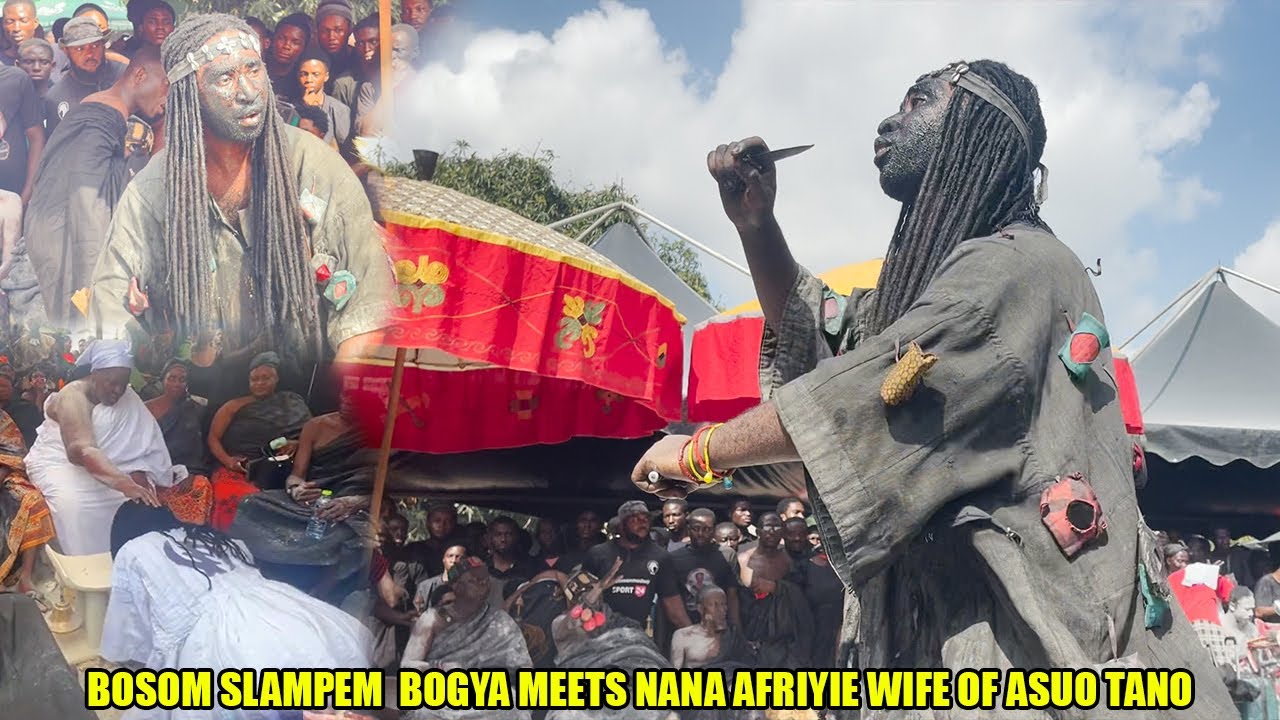 Nana Beng Slampem Bogya Finally Appears & Storm the Last Day of Nana Konadu Yiadom III Dɔte Yie