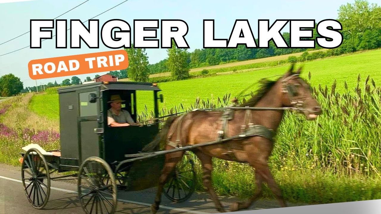 ☀️Road Trip Through Finger Lakes, New York | Scenic Trip 2024