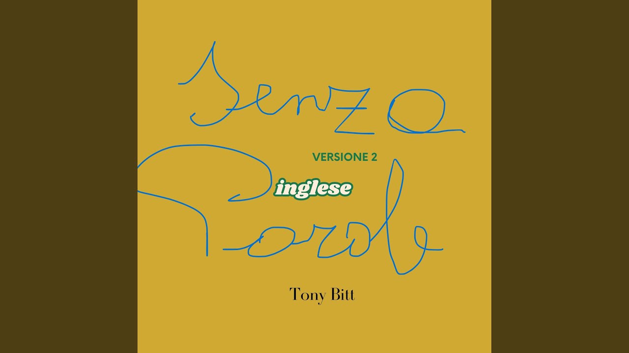 Senza parole versione 2 Inglese