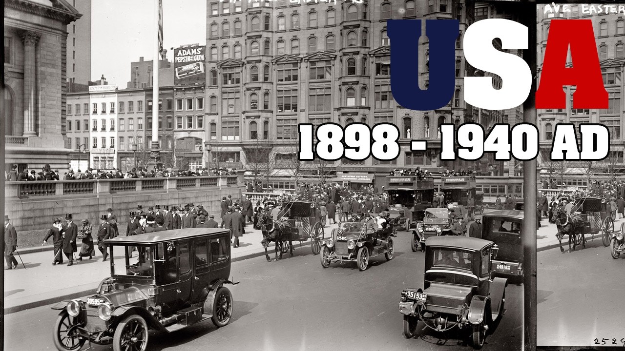 America in Time: Rare Photos from 1898–1941 | A Journey Through U.S. History