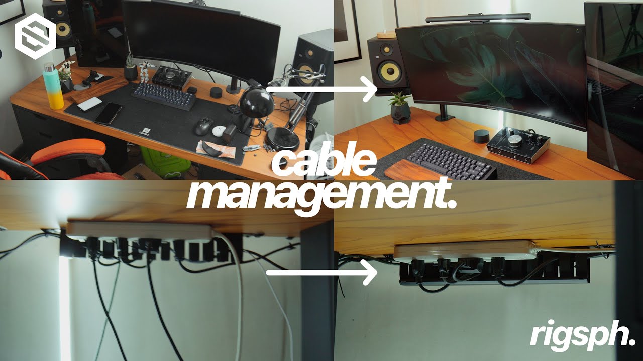 How to Cable Manage Your Messy PC Work Station | Rigs PH