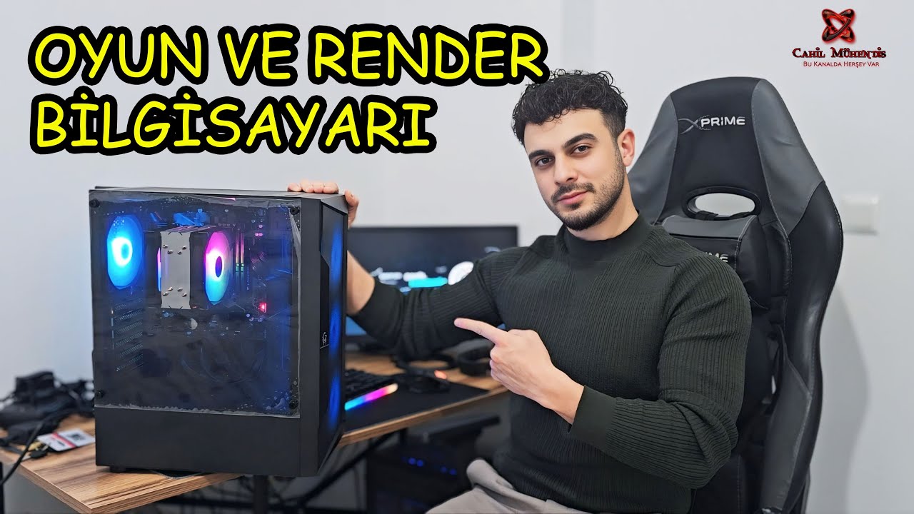 BUZZZ GİBİ OYUN BİLGİSAYARI, BU FİYATA / AMD RYZEN 7 7700 / 64 GB RAM / RTX 407O