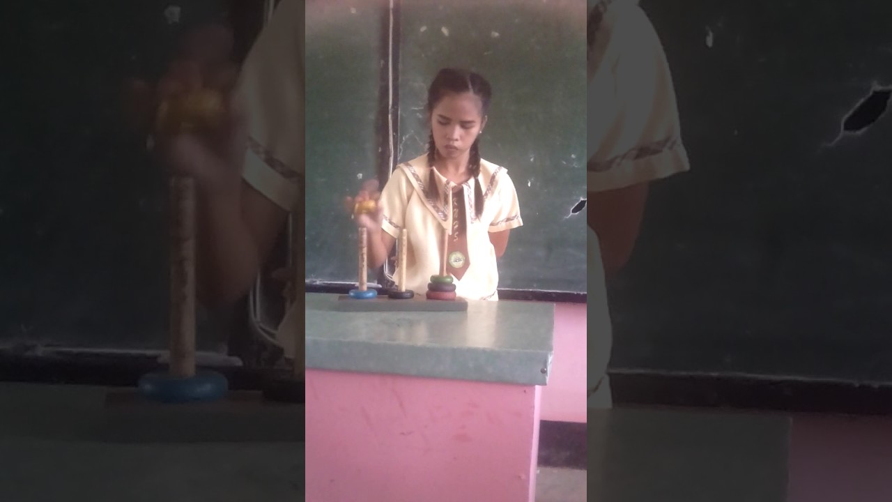 Tower of hanoi with in 1minute and 14seconds :)(Rena Mae)