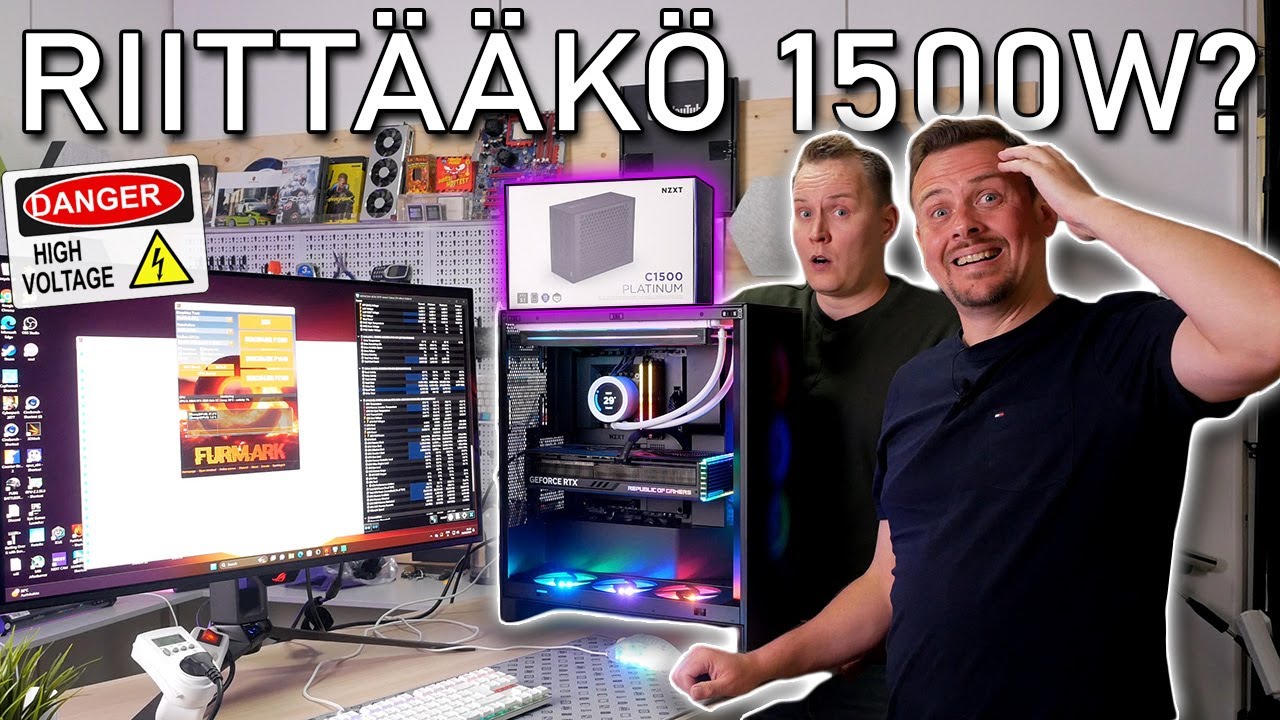 MAHDOLLISIMMAN KORKEA TEHONKULUTUS! (Core i9-14900K & RTX 4090)