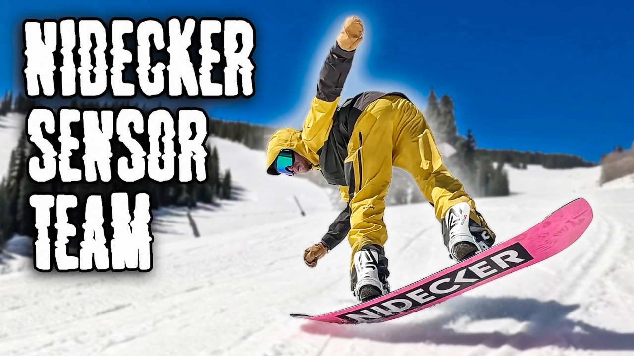 Nidecker's All-Around Freestyle Snowboard | Sensor Team Review