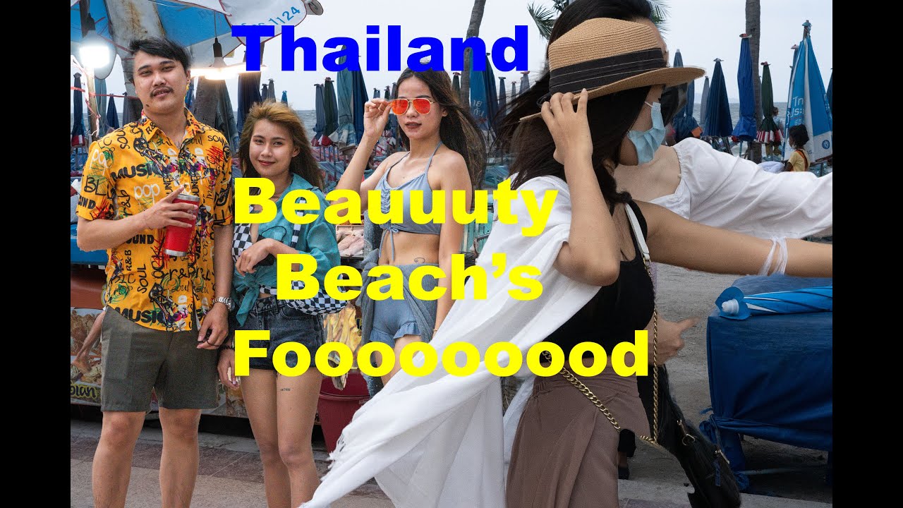 Bang Saen Beach Chonburi Thai food🏖️🌊☀️🌴