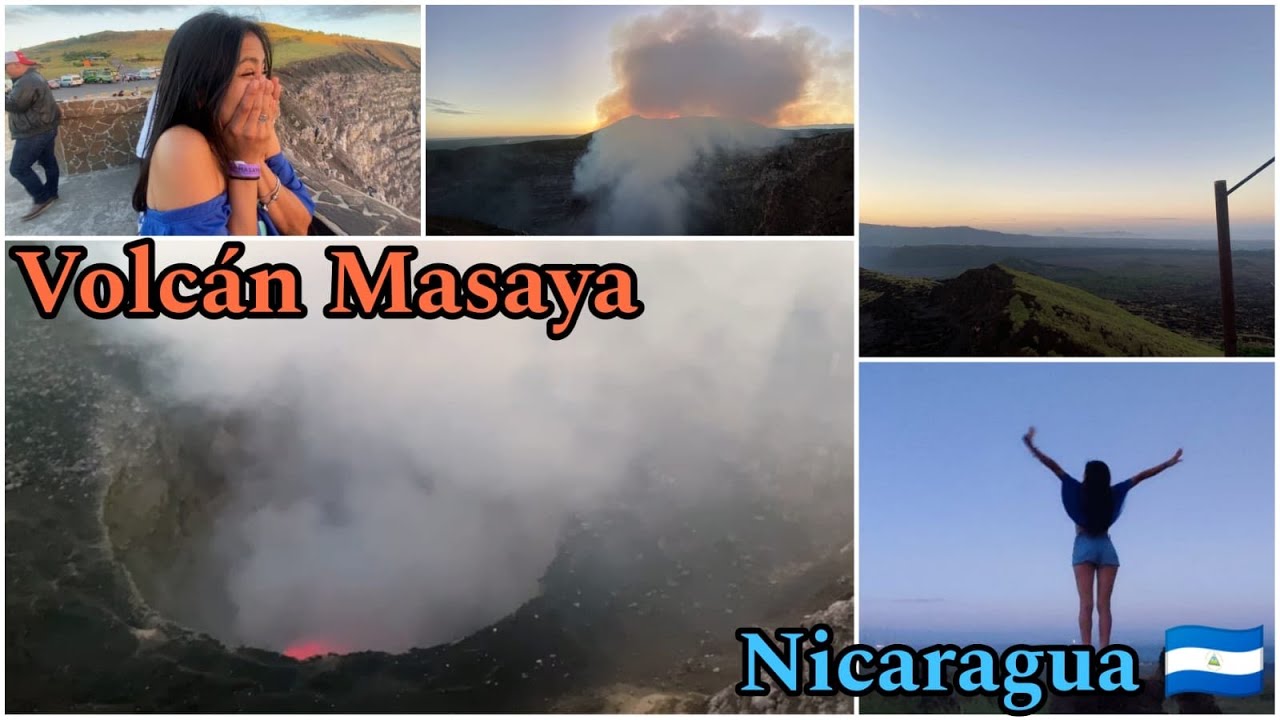 VOLCÁN MASAYA | un volcán TOTALMENTE ACTIVO en Nicaragua 🇳🇮