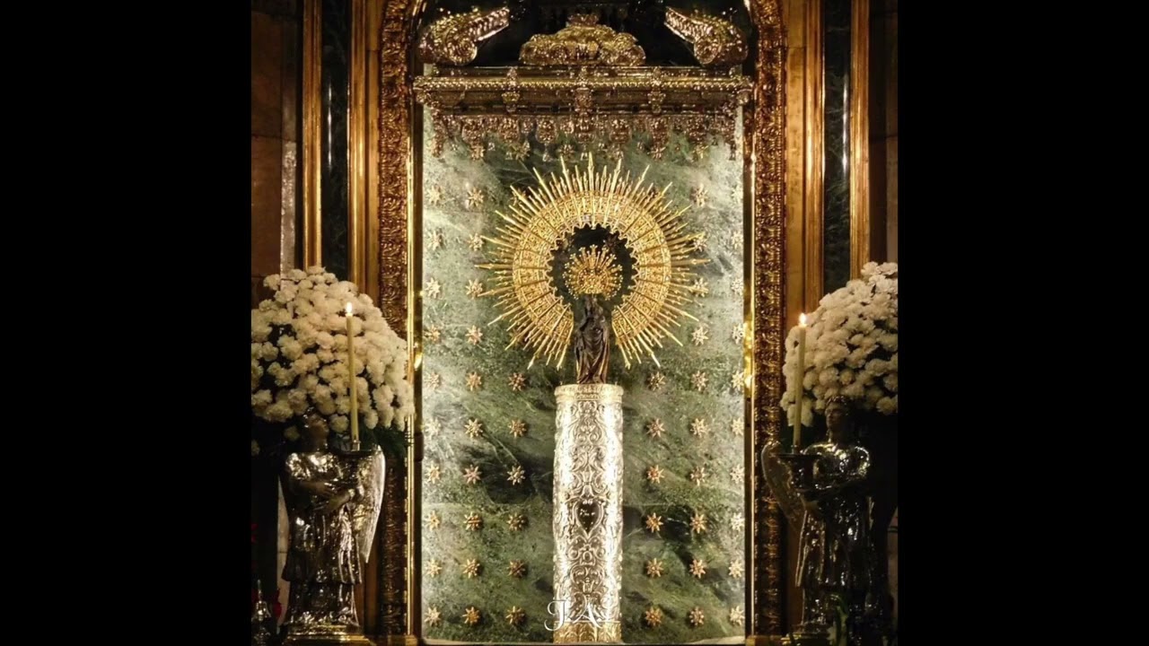 ¿Por qué la Virgen del Pilar no lleva manto hoy día 12 febrero?   Oración a la  Sagrada Columna