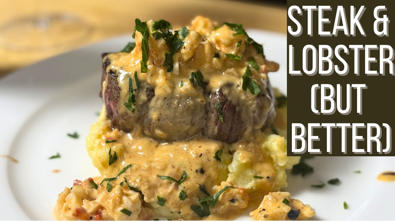 Steak & Lobster in under 20 Minutes/Valentine’s Day Dinner!
