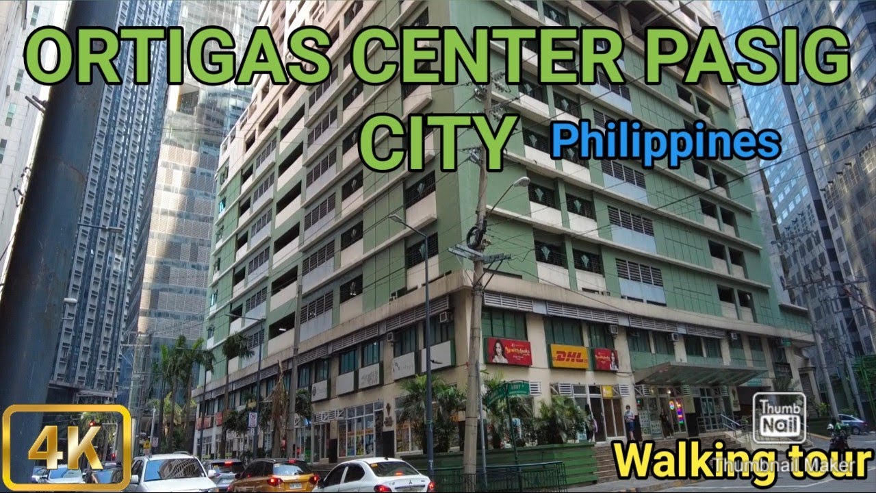 Ortigas Center|Walking Tour|Pasig City Metro Manila Philippines[4K]