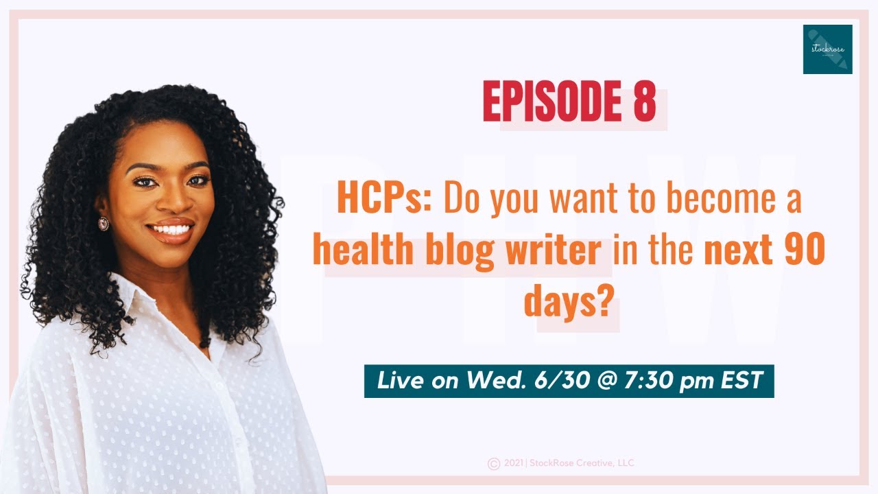 How to Become a Health (Blog) Writer in the Next 90 Days