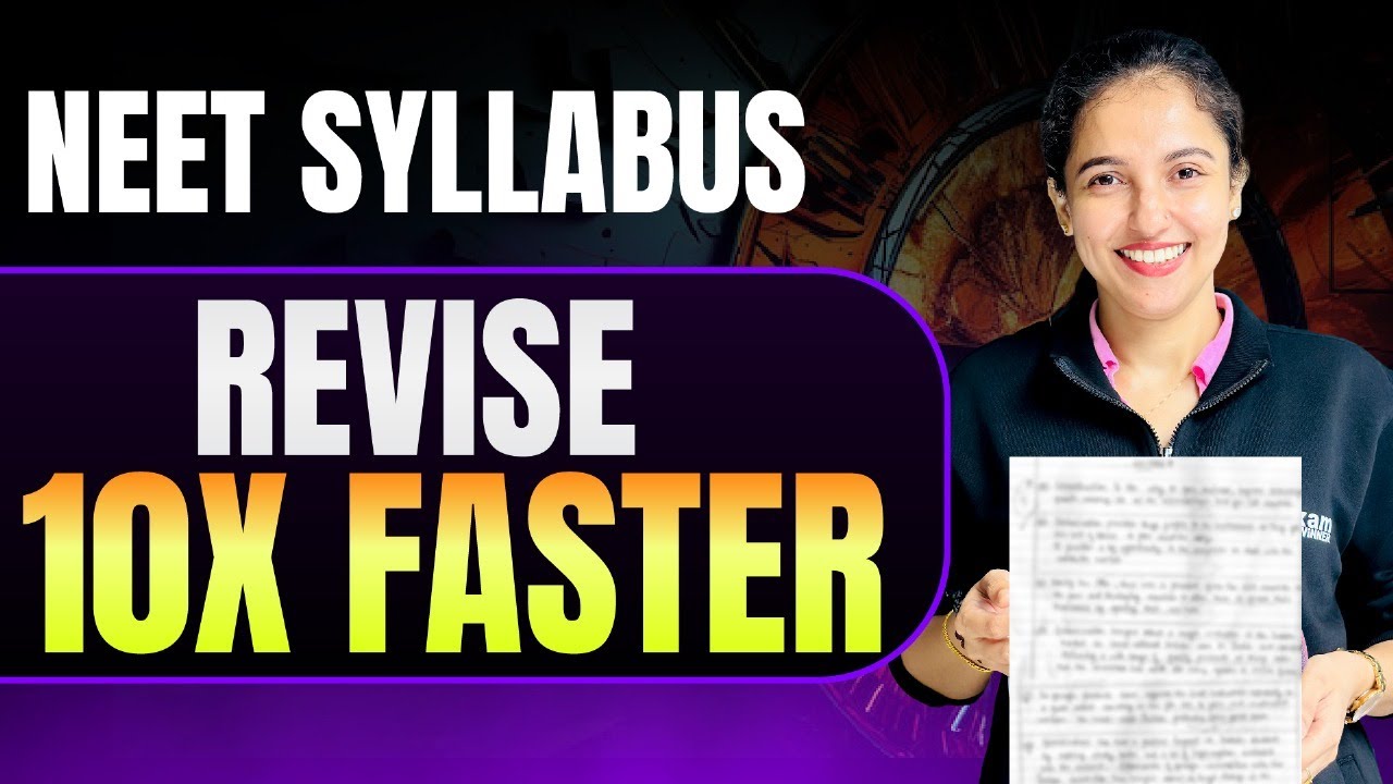📚 10X Revision Hack for NEET — Don’t Miss This! | Exam Winner NEET