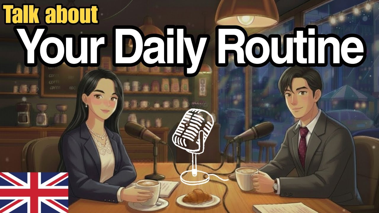 How Talk about Your Daily Routine in English | Learn English While You Sleep – Daily Conversation