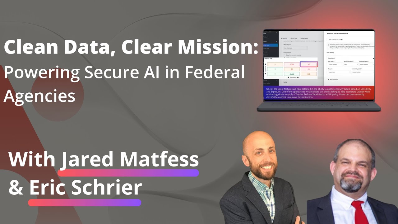 Clean Data, Clear Mission: Powering Secure AI in Federal Agencies