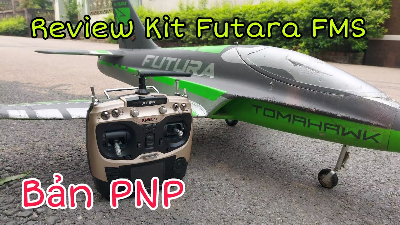 Review máy bay cánh bằng Futara của nhà FMS bản pnp kèm mcb fms, kit đúc bay siêu đầm, cân rất phê