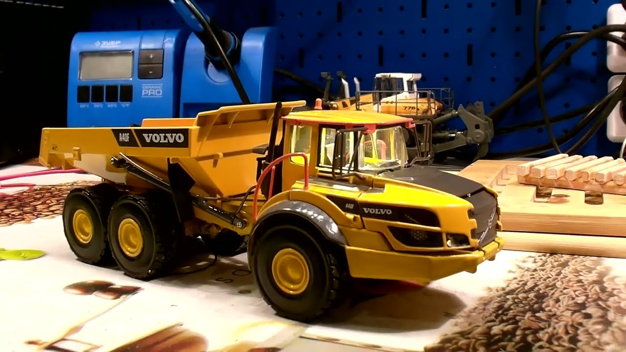 RC VOLVO A40F Радиоуправляемая модель в 50 масштабе