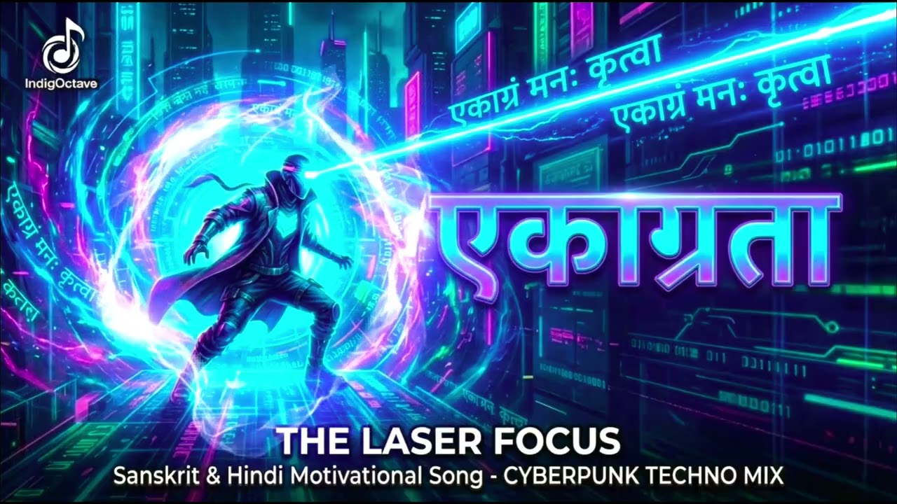 EKAGRATA - The Laser Focus | UPSC Motivational Sanskrit Shlokas X Hindi Song | #indigoctave 