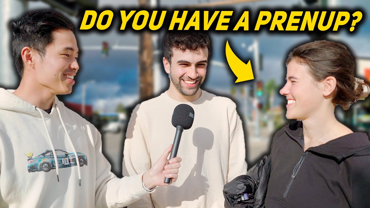 Asking Couples Who Makes More Money (Newport Beach, CA)