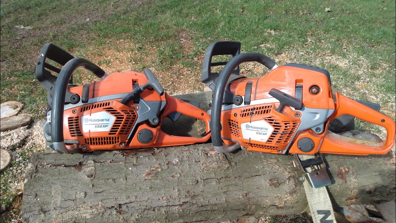Husqvarna 550xp Mark 1 vs Mark 2