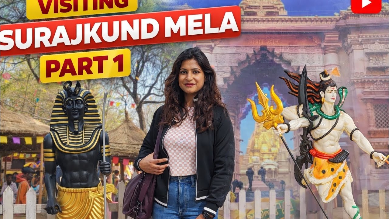 Surajkund Mela 2026 | Part 1 | Incredible Crafts, Food & Culture | Faridabad Vlog