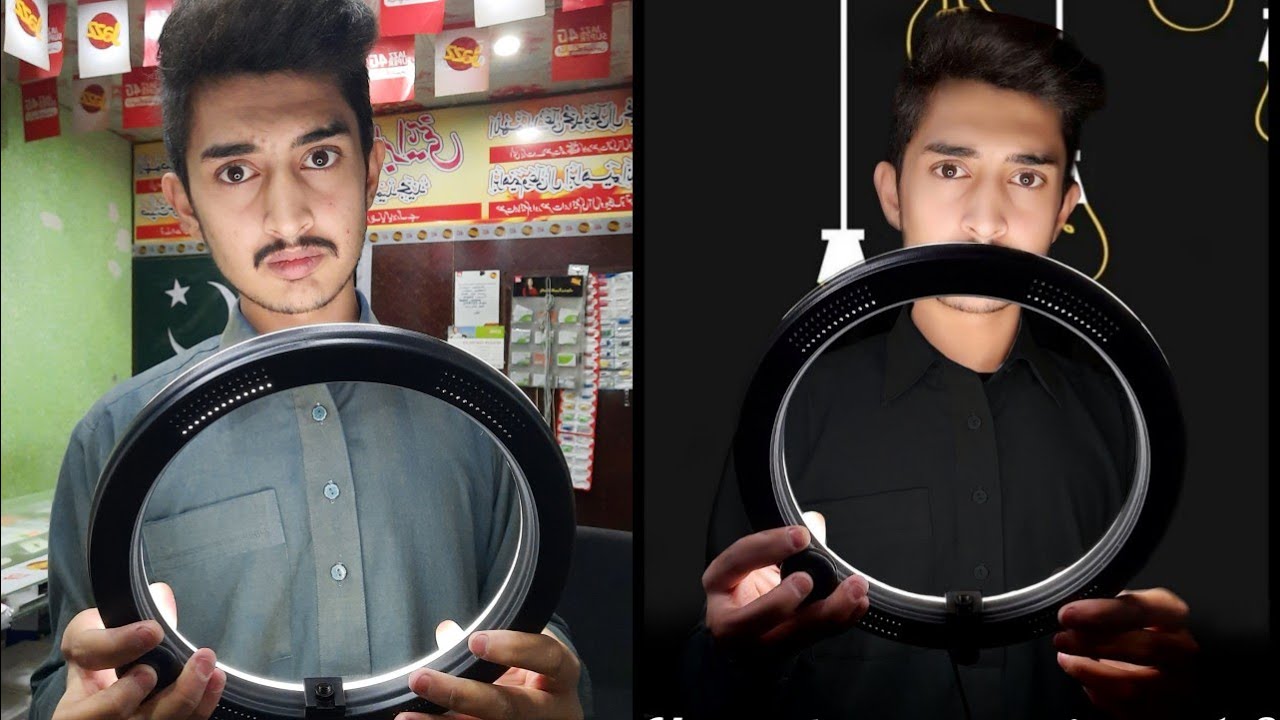 How To Change Image Background Like Tiktok Ring Light