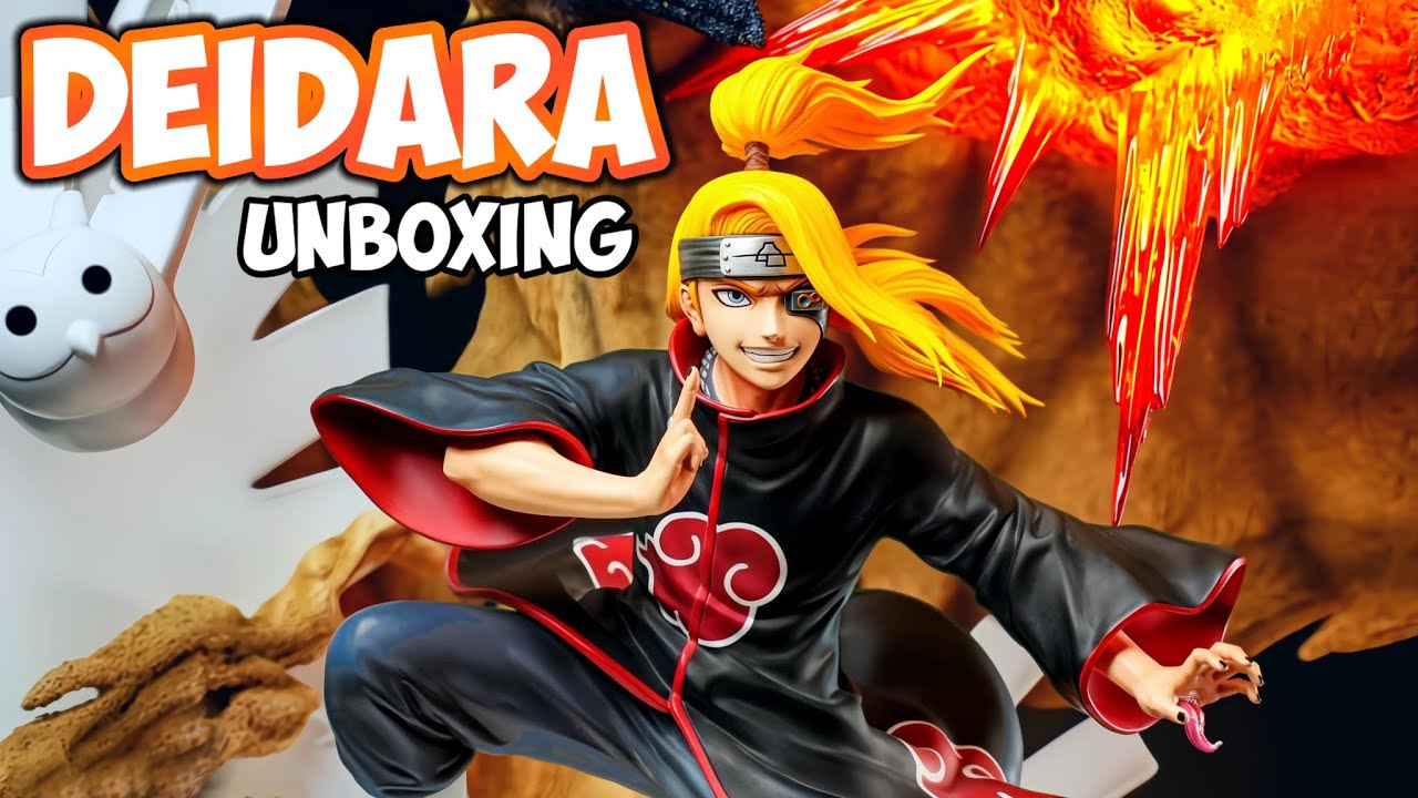 UNBOXING! The ULTIMATE Deidara Akatsuki Statue | by Pickstar Studios