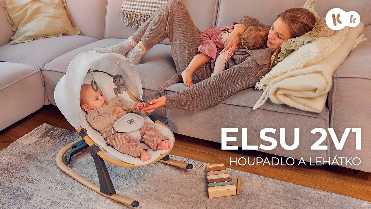 Kinderkraft ELSU &ndash; houp&aacute;tko a leh&aacute;tko 2v1