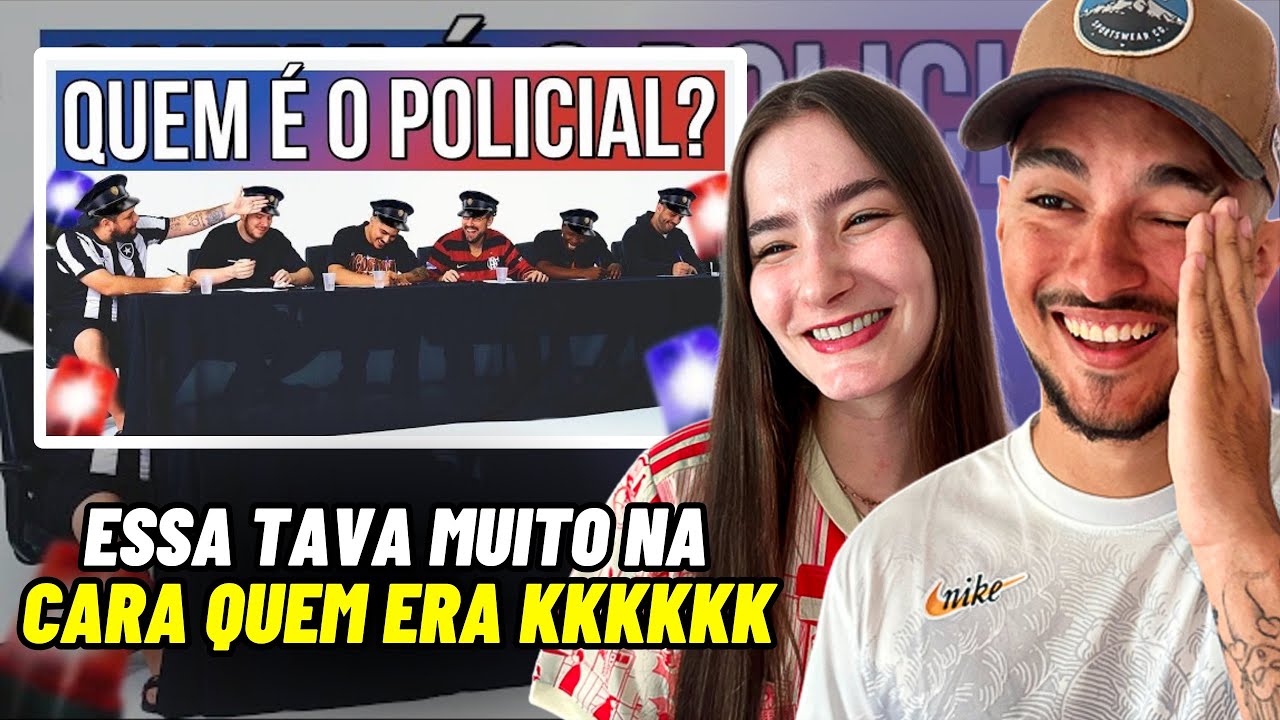Apenas uma live | QUEM É O POLICIAL? | Aqueles Caras
