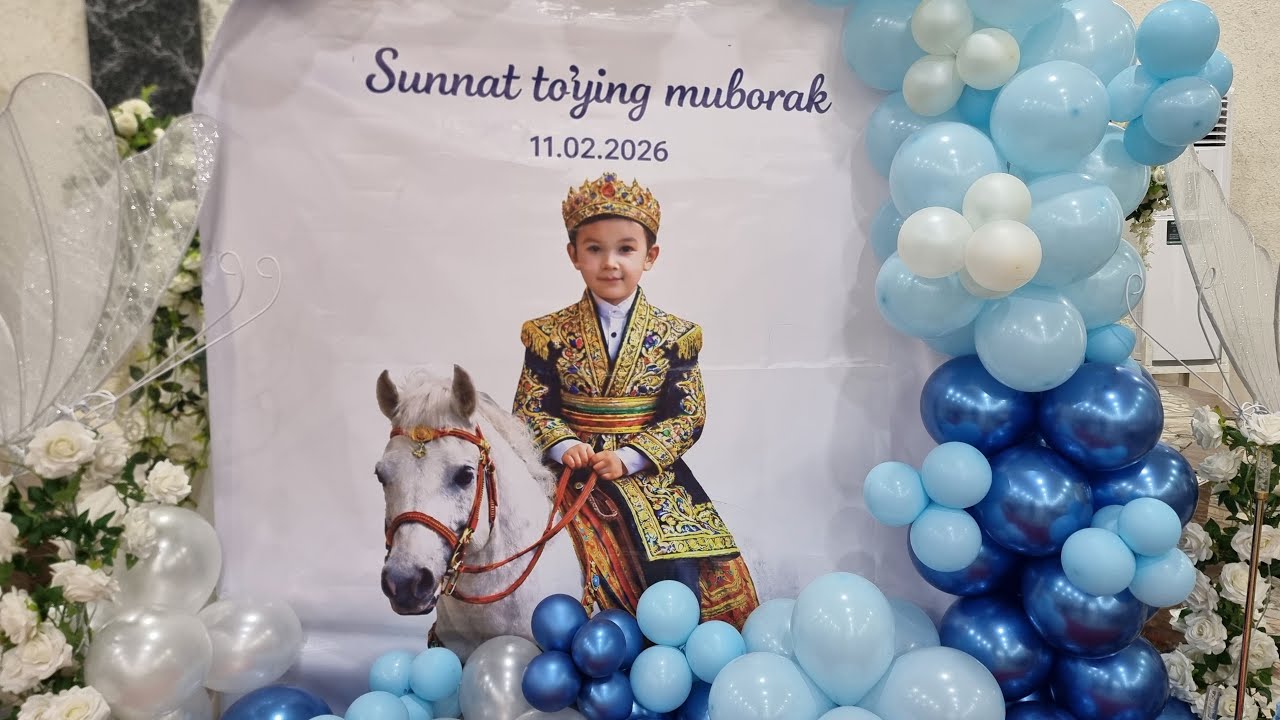 11.02.2026 QURYAZOVLAR  XONADONIDA SUNNAT TOʻY