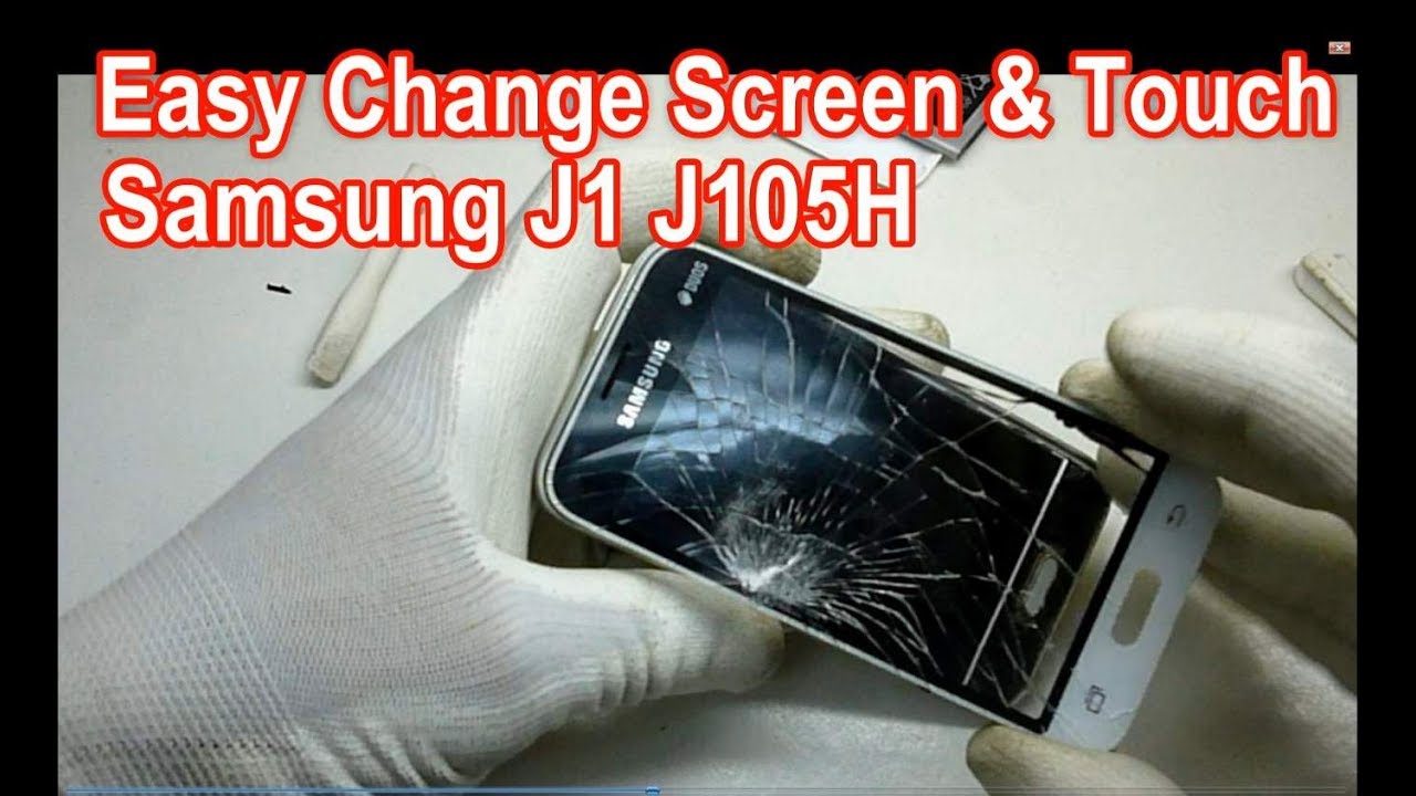 Простой способ изменить экран + сенсор Samsung J1 J105H