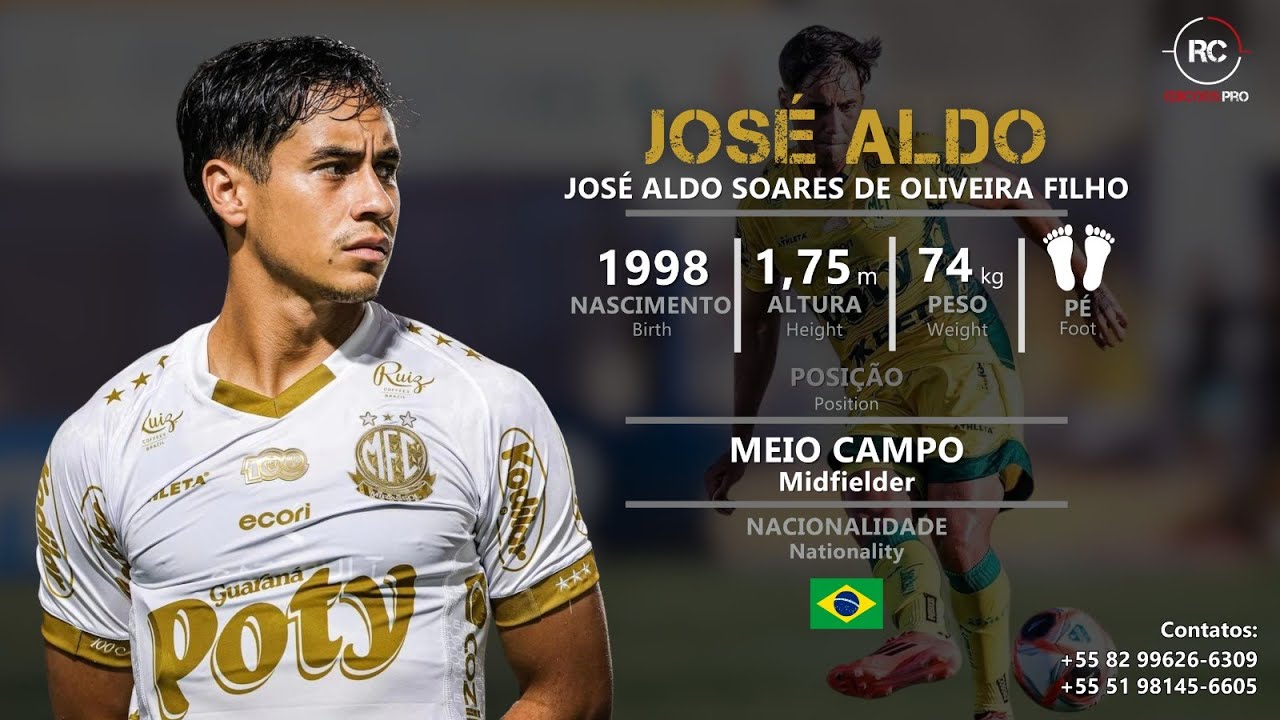 José Aldo - Meio Campo (Midfielder) - 2025