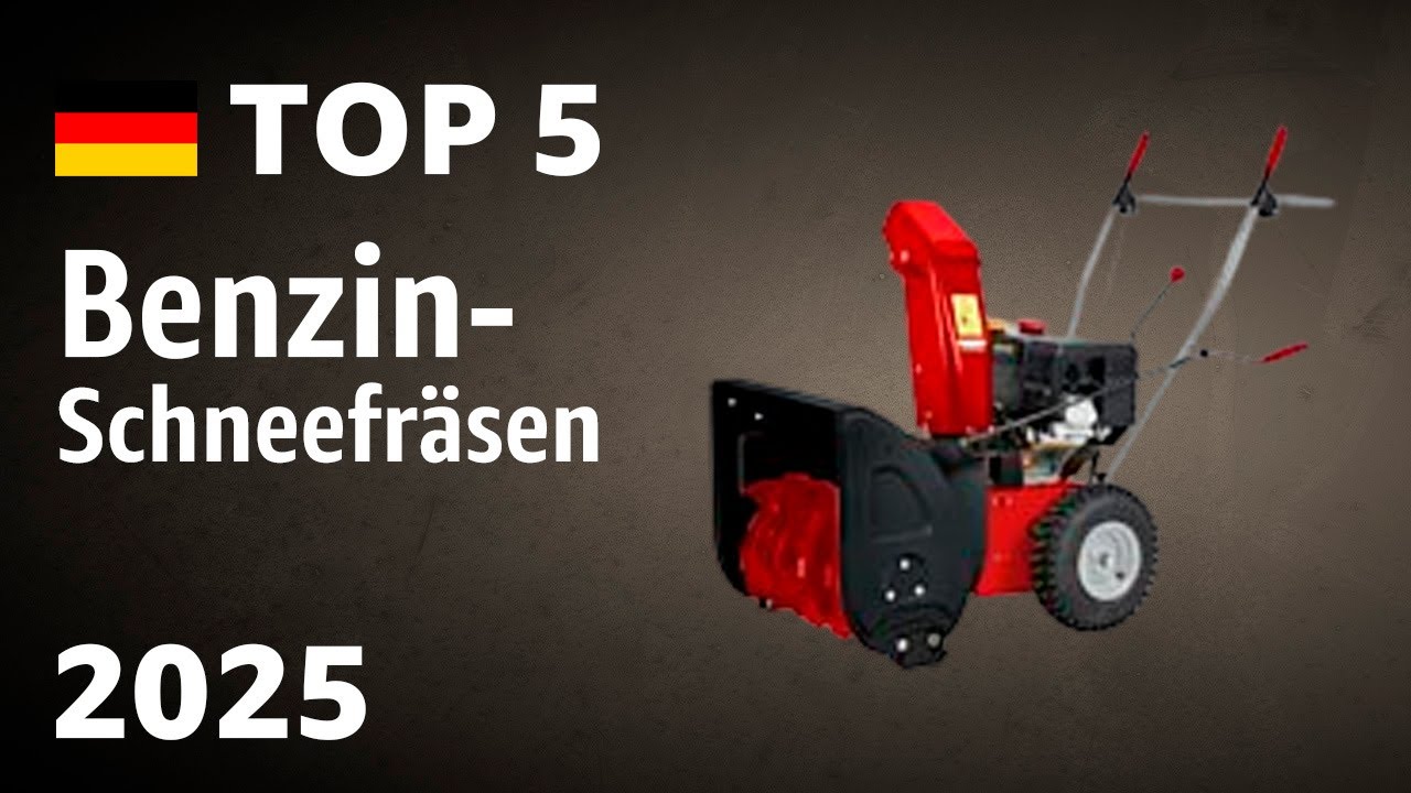 TOP—5. Beste Benzin-Schneefräsen. Test & Vergleich 2025