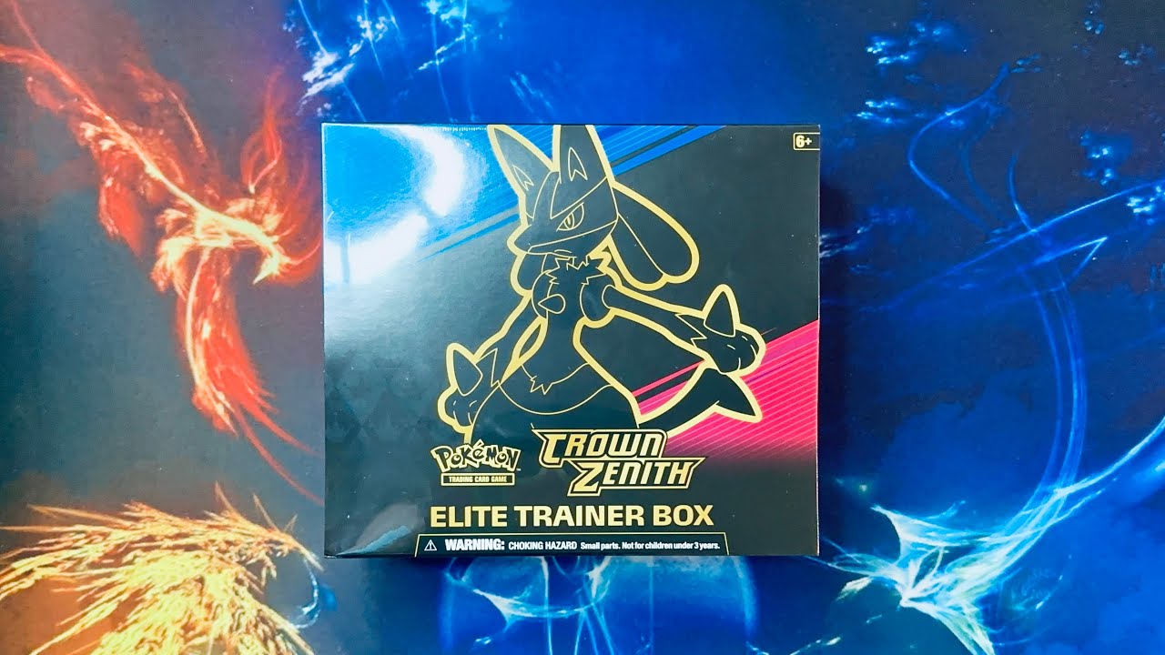 Unboxing the NEW Crown Zenith Pok&eacute;mon Elite Trainer Box ASMR (No Talking)
