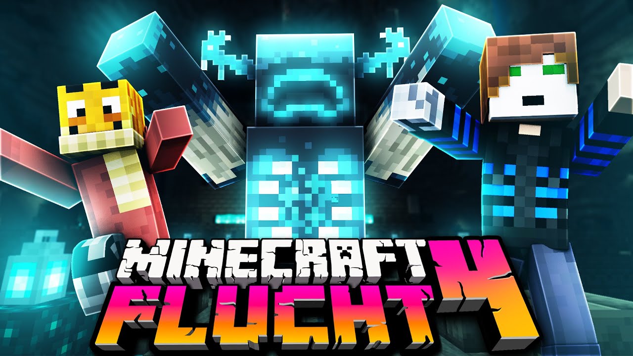 Der K[r]ampf gegen den mächtigen Warden! ☆ Minecraft: Flucht 4 #43