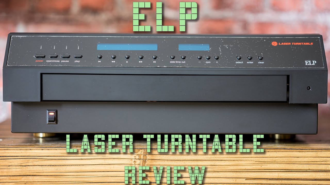 ELP Laser Turntable Review / Including Christmas Giveaway - Is This THE ULTIMATE Turntable??